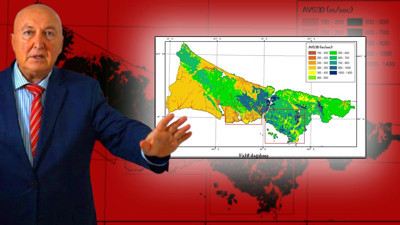 Prof. Dr. Ahmet Ercan, İstanbul’un Deprem Haritasını Paylaştı: Evinizin Yerini Bulup Değerlendirin