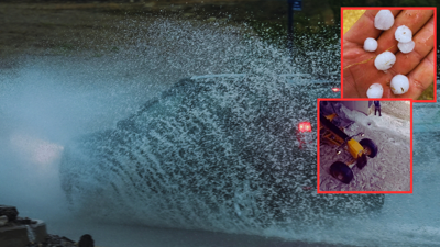 Ankara'da Sağanak ve Dolu Felaketi: Kent Sel Sularına Gömüldü