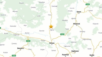 Kütahya'da Yine Şiddetli Deprem