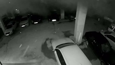 Grand Kartal Otel Faciasında Skandalın Görüntüleri: Araba Sevdası Uğruna İnsanları Ölüme Böyle Terk Ettiler!