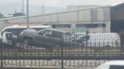 Kontrolden Çıkan Araç Otobüs Durağına Daldı