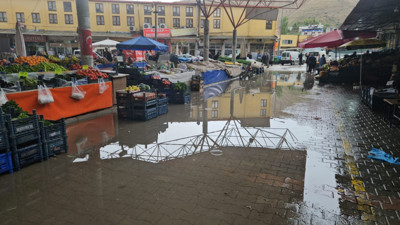 Malatya Darende’de Dolu ve Sağanak Kabusu