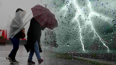 Meteoroloji'den Sağanak, Fırtına ve Çöl Tozu Uyarısı! Saat Verildi, Hepsi Birden Geliyor