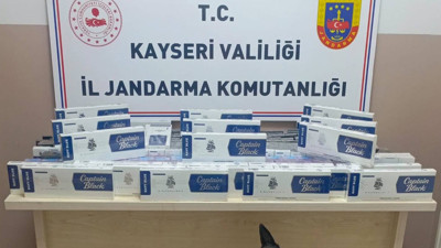 Kayseri’de Tırda Bin 400 Paket Kaçak Sigara Ele Geçirildi