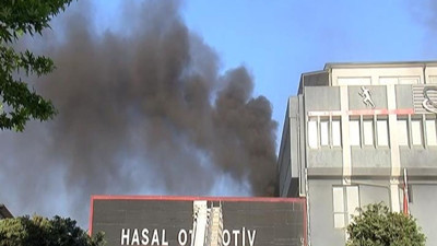 Bağcılar'da Fabrika Yangını