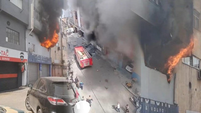 Kağıthane'de İş Yerinde Yangın! Can Kaybı ve Yaralılar Var