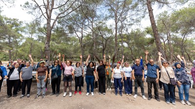 Mersin’de Sağlık İçin Hareket Et Günü Doğada Kutlandı
