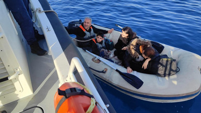 Bodrum'da 2’si Çocuk 4 Düzensiz Göçmen Yakalandı