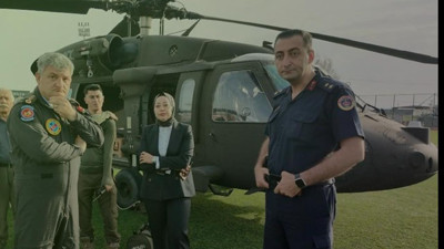 Yargı Tarihinde Bir İlk! Hakim Zorlu Arazilere Helikopterle İndi