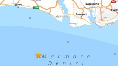 İstanbul'da Hissedilen Deprem Meydana Geldi
