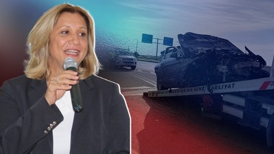 Eski AKP’li Milletvekili ve Eşi Ölümden Döndü! Otomobilleri Bariyerlere Çarptı