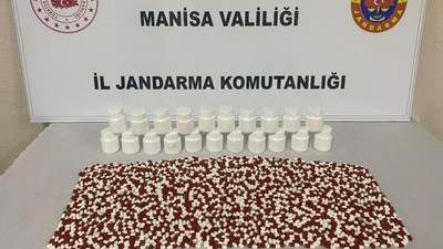 Manisa'da Uyuşturucu Operasyonu! Tam 2 Bin 458 Tane...