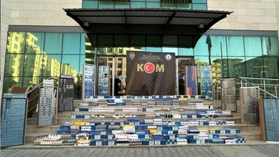 Şanlıurfa'da Operasyon: 19 Bin 800 Paket Ele Geçirildi