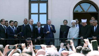 Cumhurbaşkanı Erdoğan Kireçburnu Gümrükçü İshak Ağa Camisi Açılışını Yaptı