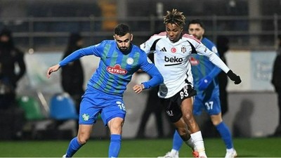 Beşiktaş'a Evinde Rizespor Çelmesi! Üçüncülük Hedefi Zora Girdi