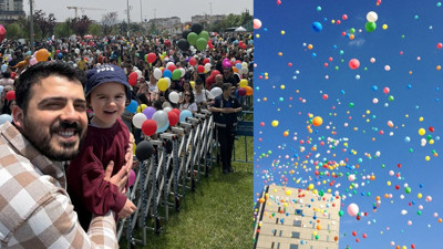 Her Şey Bir Çocuğun Dileği İçin... Ali Asaf'ın Balonları Gökyüzünde