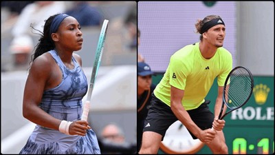 Gauff ve Zverev Roland Garros'ta Üst Tura Yükseldi