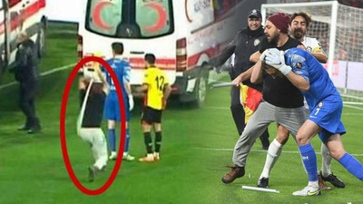 Kaleciye Direkle Saldırmıştı, Cezası Belli Oldu