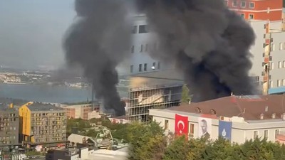 İstanbul Üniversitesi'nde Korkutan Yangın