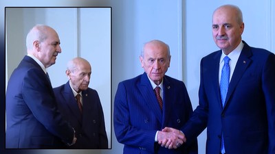 Numan Kurtulmuş'tan Bahçeli'ye Ziyaret