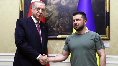 Cumhurbaşkanı Erdoğan, Ukrayna Devlet Başkanı Zelenskiy ile Telefonda Görüştü