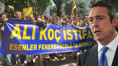 Binlerce Fenerbahçeli Taraftar Akın Etti! Bağdat Caddesi'nde 'İstifa' Sesleri