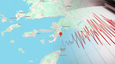 Marmaris Açıklarında 5.8 Büyüklüğünde Deprem!