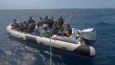 Didim Açıklarında 15 Düzensiz Göçmen Kurtarıldı, 2’si Çocuk