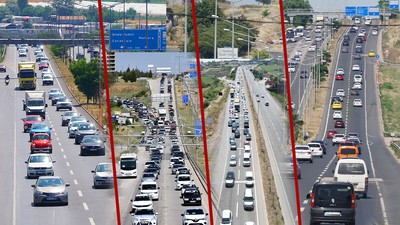 Her Bayram Sonrası Aynı Manzara! İstanbul'a Dönüş Çilesi Başladı... Kavşaklar Doldu, Yollar Kilitlendi