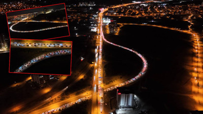 Tatilcilerin Dönüş Çilesi Başladı! ‘Kilit Kavşak’ta Trafik Durma Noktasında