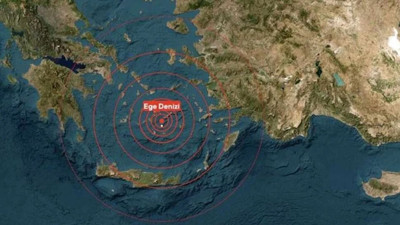 Ege Denizi'nde Deprem