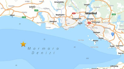 Marmara Denizi'nde Korkutan Deprem