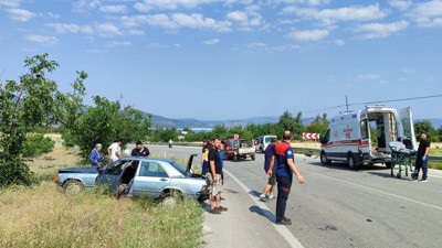 Burdur Yeşilova’da Lastik Patlaması Kaza Yaptırdı: 1 Yaralı