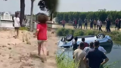 Baba ve Kızları, Babalar Günü'nde Can Verdi! Mezarlık Ziyareti Görüntüleri Kahretti