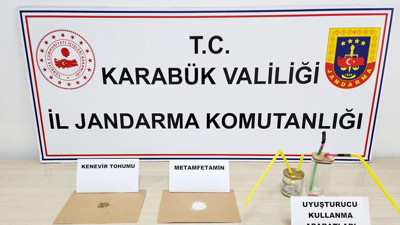 Karabük'te Uyuşturucu Operasyonu! Metamfetamin ve Kenevir Tohumu Ele Geçirildi