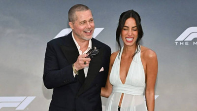 Brad Pitt Galaya Yeni Aşkıyla El Ele Katıldı