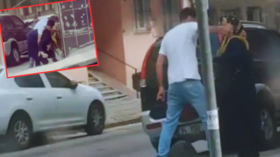Sultangazi'de Dehşet Anları: Annesini Sokak Ortasında Darbetti, Herkes İzledi