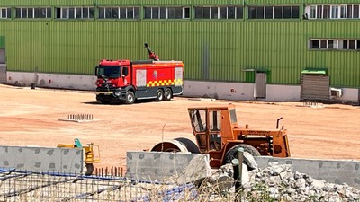 Kocaeli'de Panik Anları: Doğal Gaz Borusu Delindi, Fabrika Tahliye Edildi