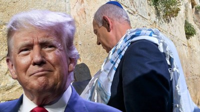 Netanyahu, Trump İçin Ağlama Duvarı'nda Dua Etti