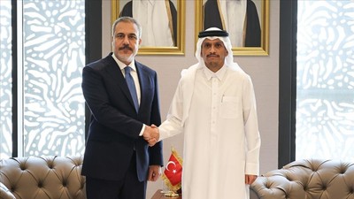 Bakan Fidan'dan Katarlı Mevkidaşıyla Kritik Temas
