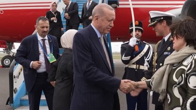 Cumhurbaşkanı Erdoğan NATO Zirvesi İçin Hollanda'da