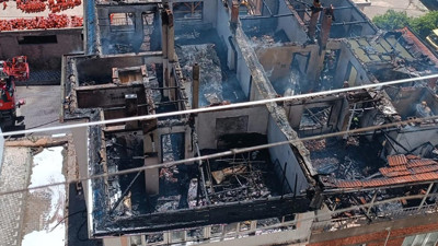 Kayseri'de Korkutan Yangın