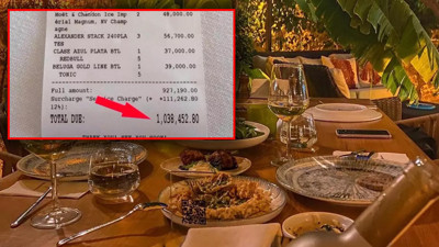 Bodrum’da Milyonluk Restoran Hesabı Sosyal Medyayı Salladı... Bu Adisyon Gerçek mi?