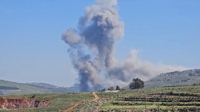 İsrail'den Lübnan'a İHA ve Füzeli Saldırı