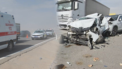 Kum Fırtınası Facia Getirdi! Hepsi Birbirine Girdi: Yaralılar Var