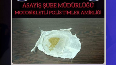 Bingöl’de Üzerinde Uyuşturucuyla Yakalanan Şahsa Adli İşlem