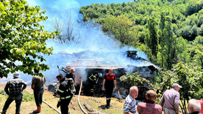 Kömürlük Yangını Korkuttu