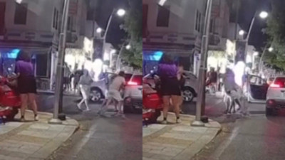 Trafikte Dehşet Dolu Anlar: Tekme ve Yumruklar Havada Uçuştu