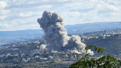 İsrail'den Lübnan'a Bombardıman: 1 Ölü, 2 Yaralı