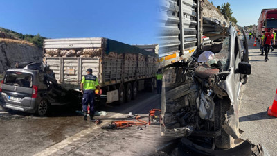 Adana'da Katliam Gibi Kaza: Hafif Ticari Araç TIR'a Arkadan Çarptı! Çok Sayıda Ölü Var
